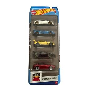 NIB Hot Wheels‎ HW Motor Show 5 Pack 2024 New